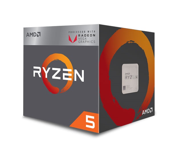 AMD Ryzen 5 2400G Processor with Radeon™ RX Vega 11 Graphics